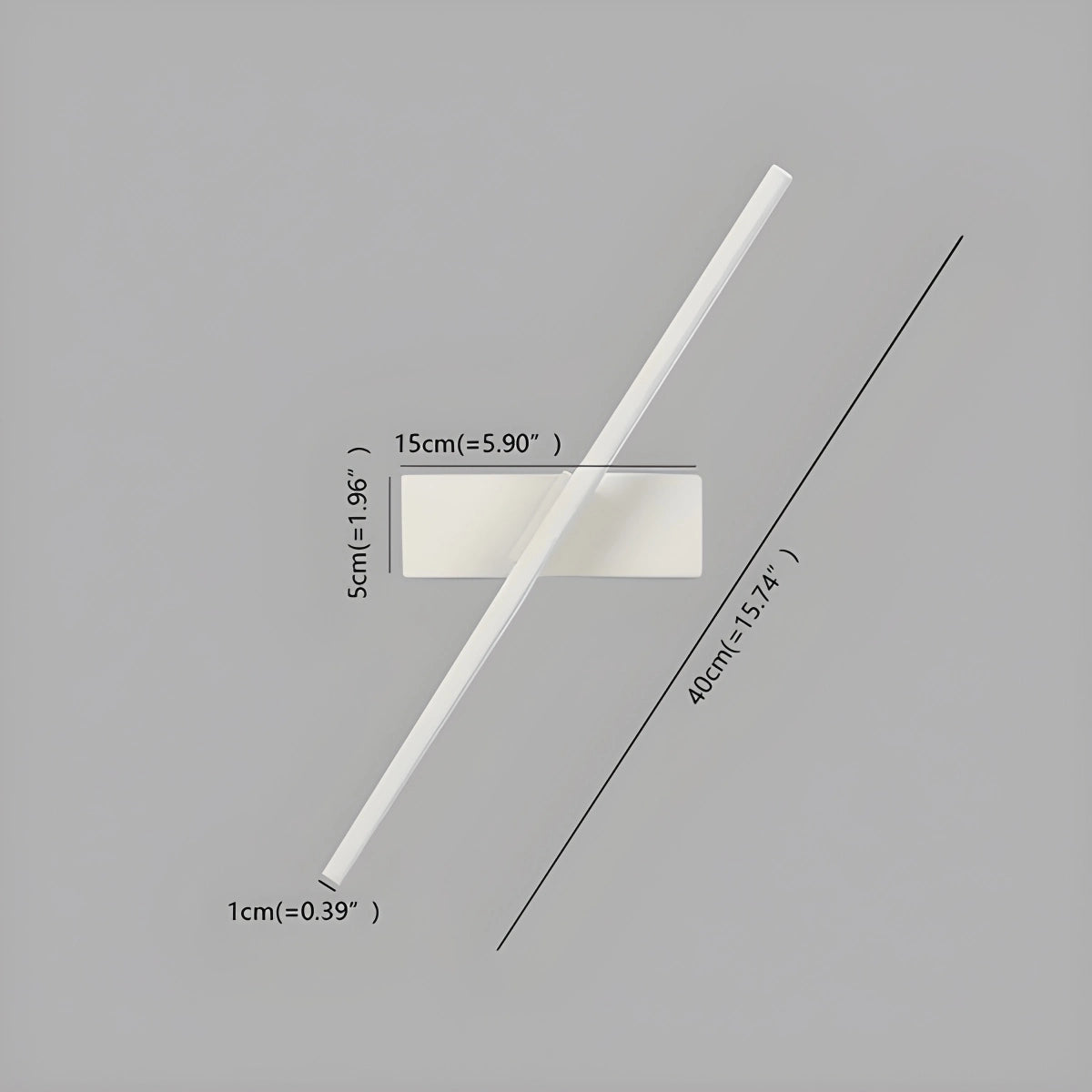 Antizer Bedroom Edge Rotatable Wall Sconce