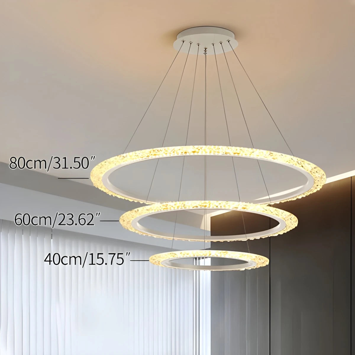 Antizer Light Luxury Chandelier for Living Room