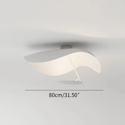 Antizer Sculptural Waveform Ceiling Light for Living Room