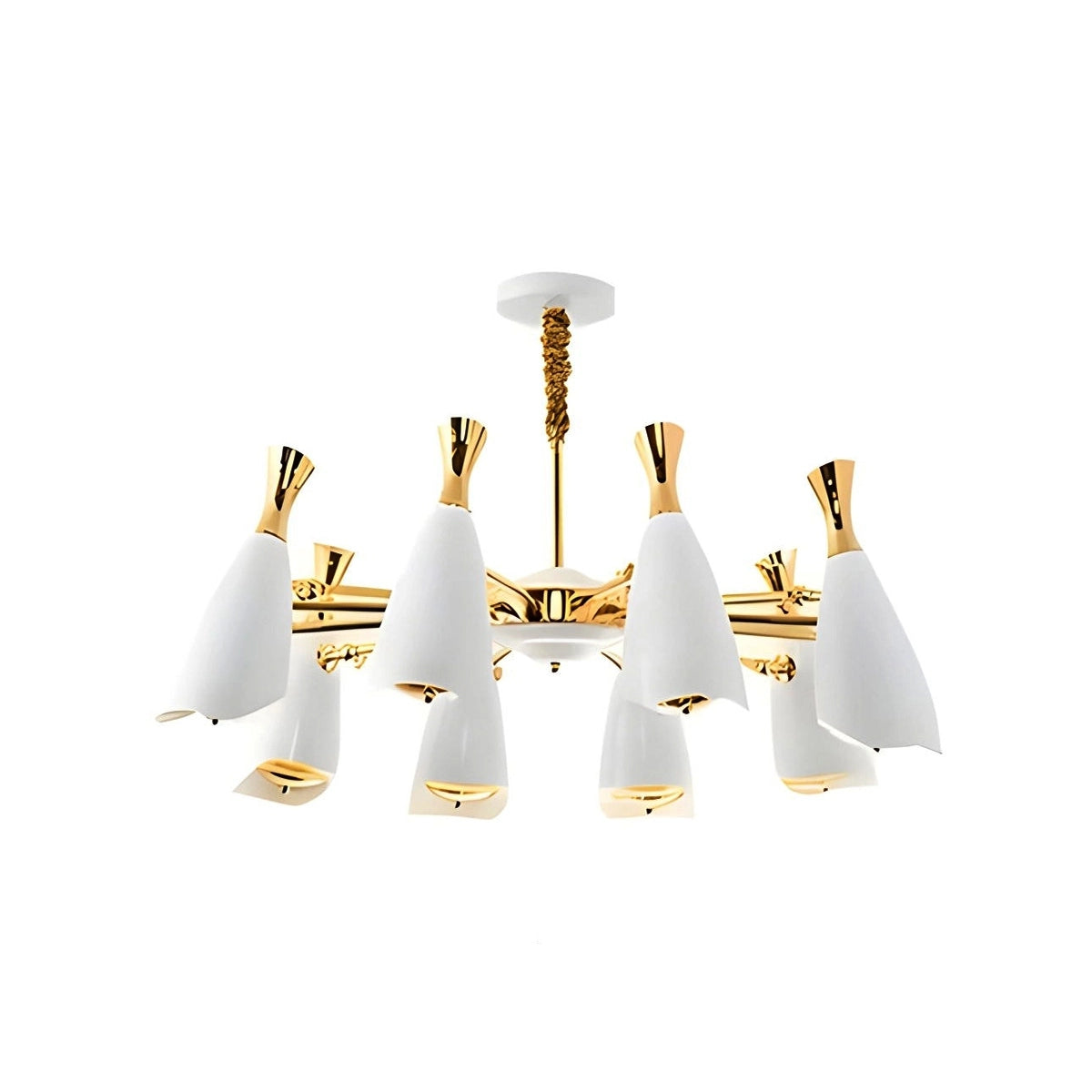 Antizer Nordic Postmodern Trumpet Chandelier