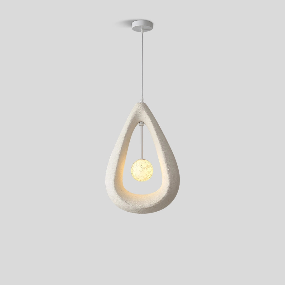 Antizer Contemporary Creative Teardrop Orb Pendant Light