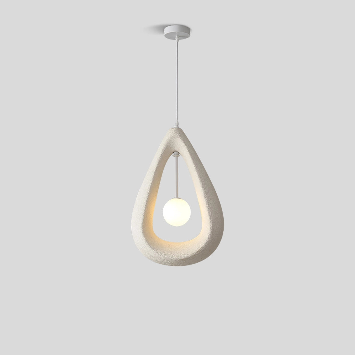 Antizer Contemporary Creative Teardrop Orb Pendant Light