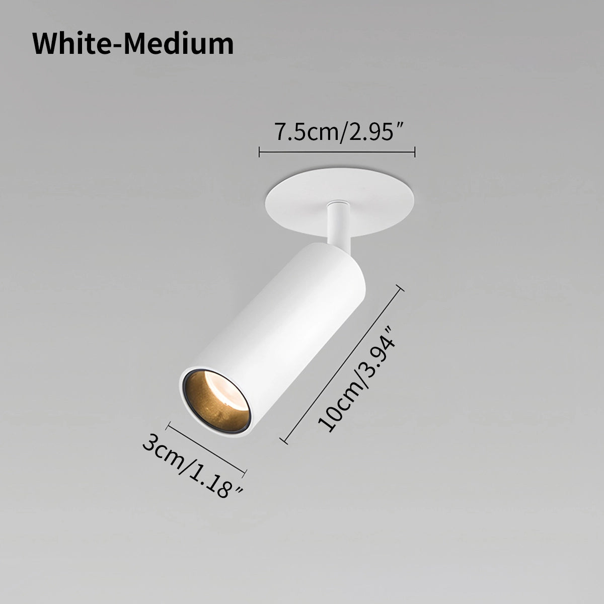 Antizer Minimalist LED Ceiling Spotlight for Living Room