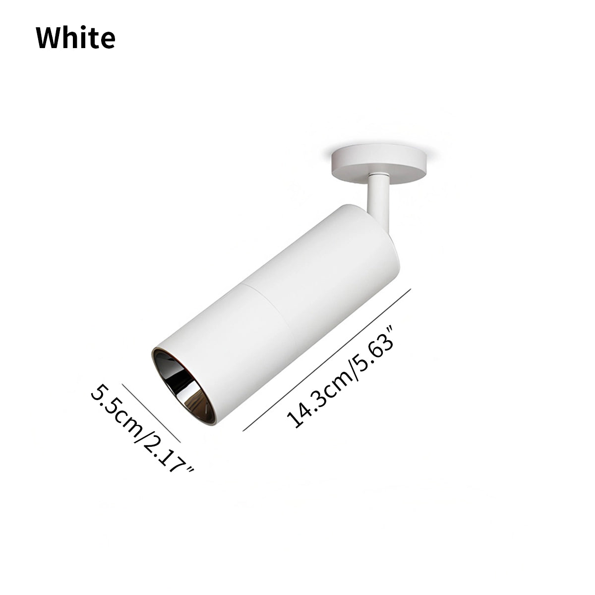 Antizer Nordic Creative Long Tube Ceiling Spotlight