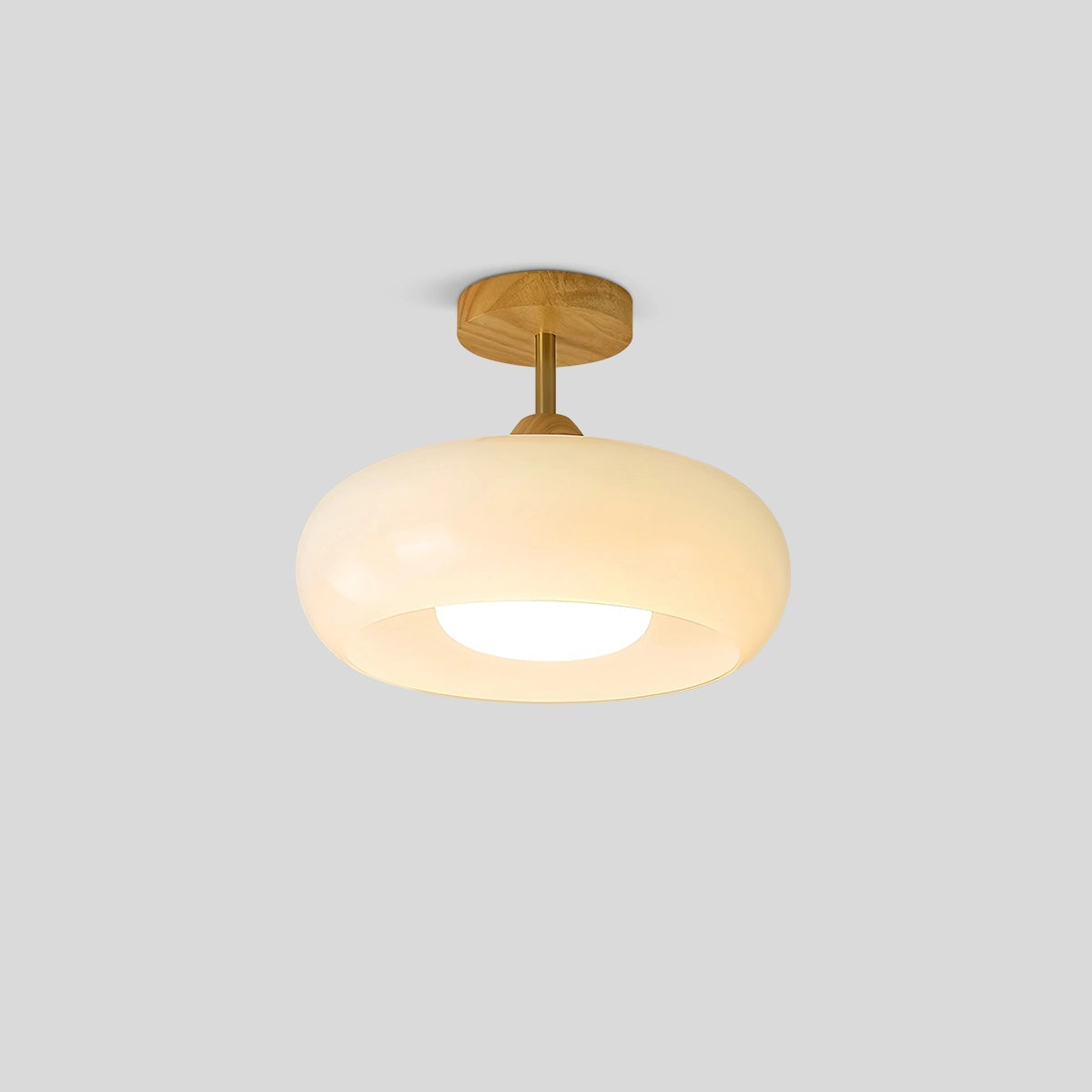 Antizer Plafonnier Retro Glass Ceiling Lamp