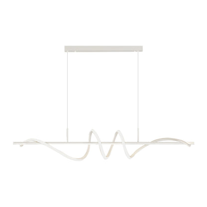 Antizer Wave Linear Chandelier for Dining Room