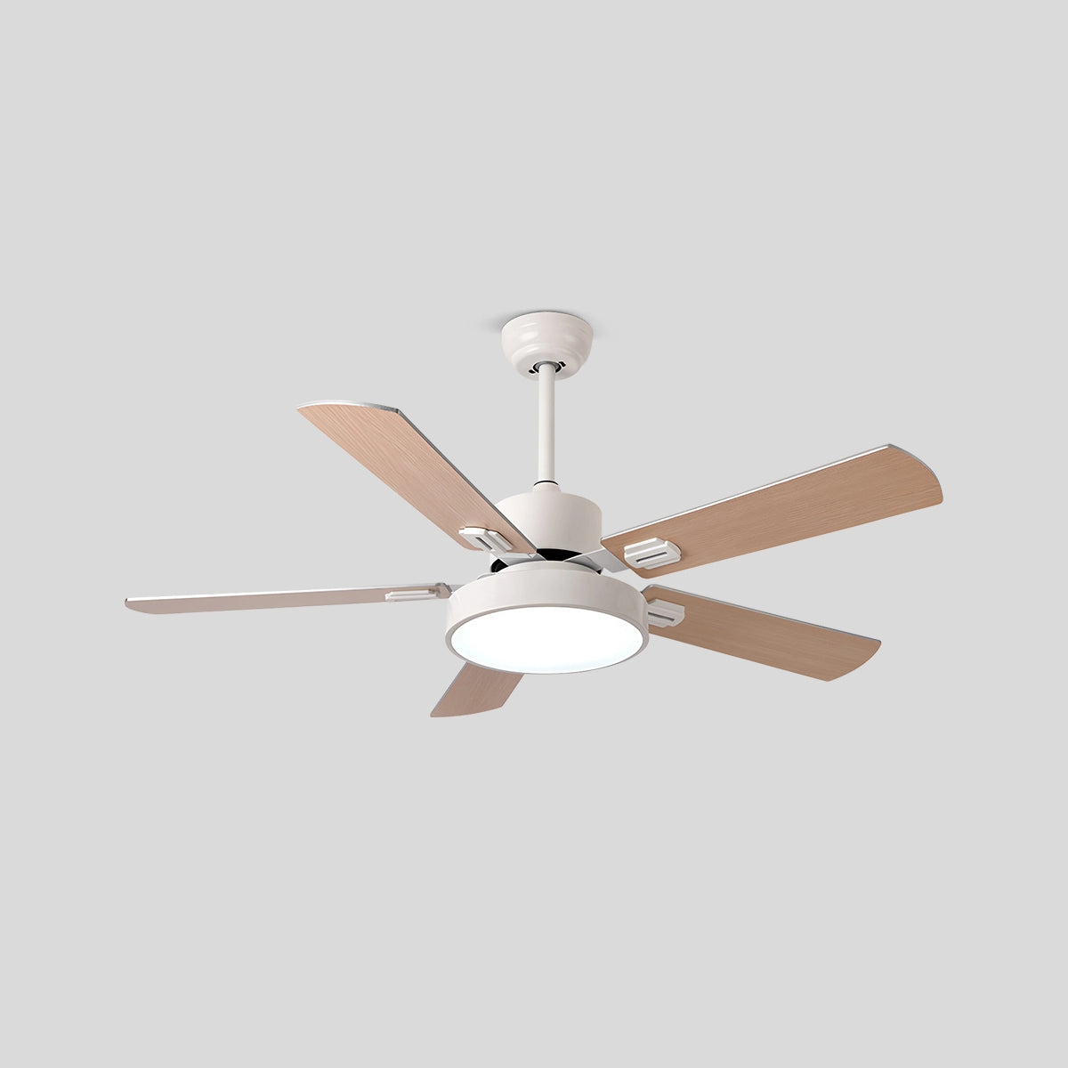 Antizer 5 Blade Vintage Ceiling Fan Light for Living Room