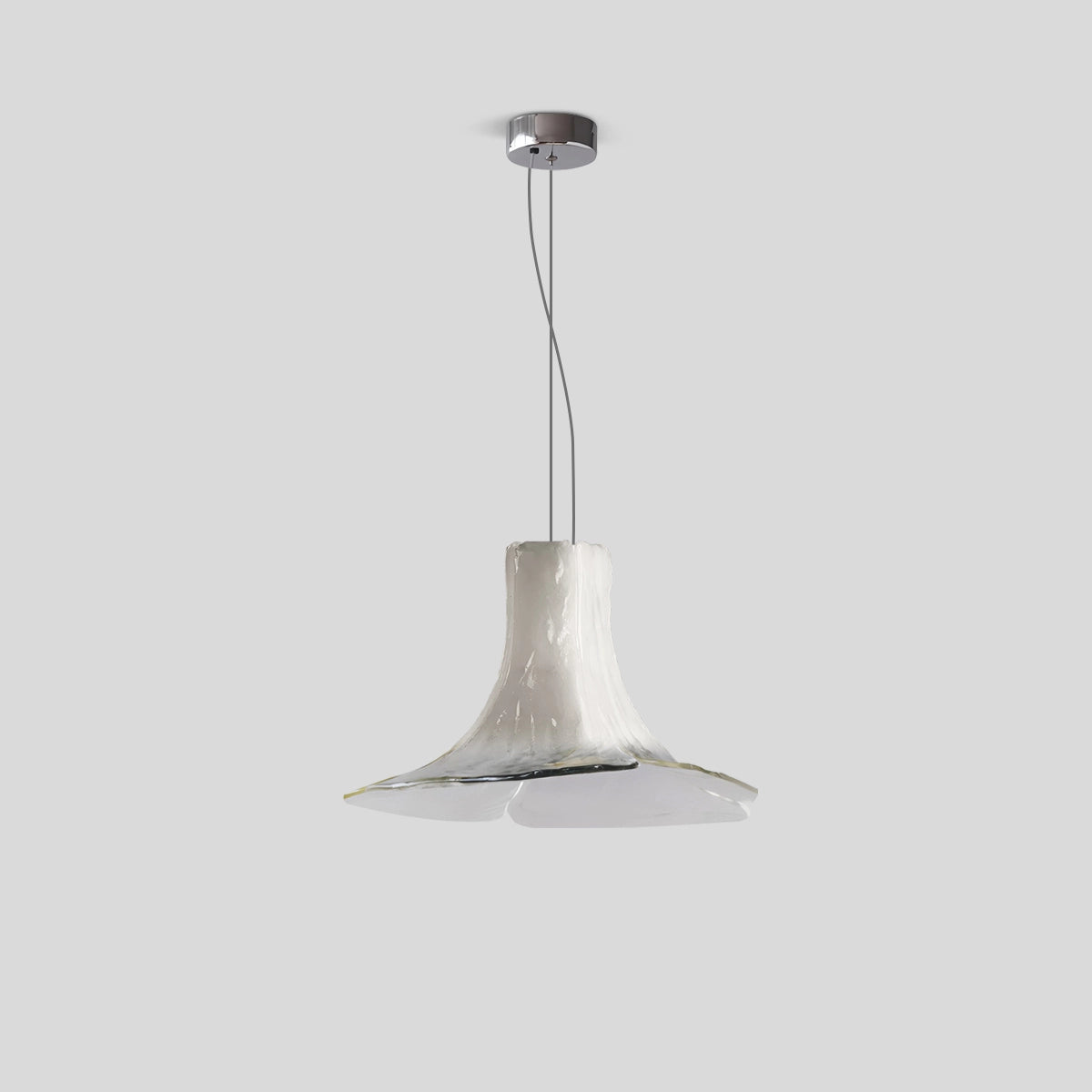 Antizer Murano Gradient Petal Glass Pendant Light