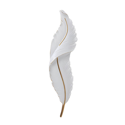 Antizer Feather Wall Lamp for Bedroom