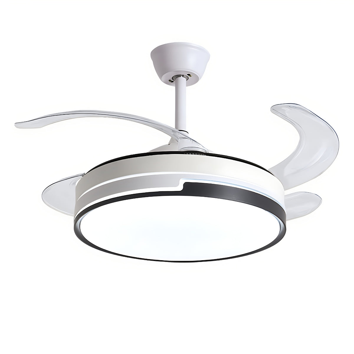 Remote Minimalist Hugger Ceiling Fan