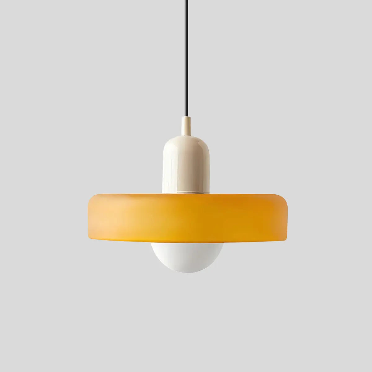 Antizer Modern Bauhaus Glass Pendant Light