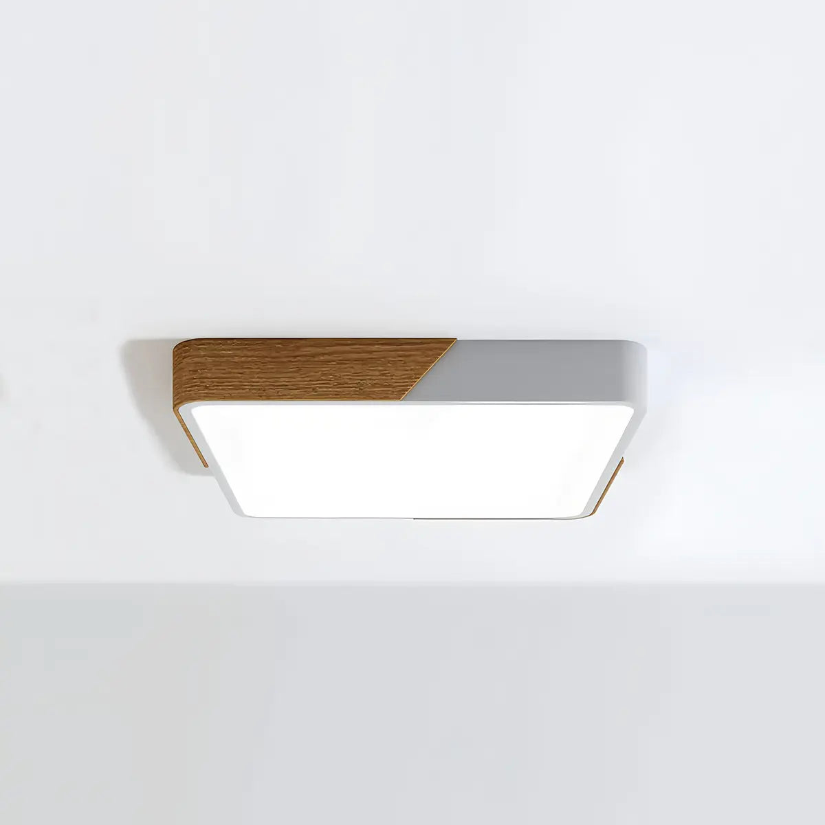 Antizer Minimalist Wood Ceiling Light for Bedroom