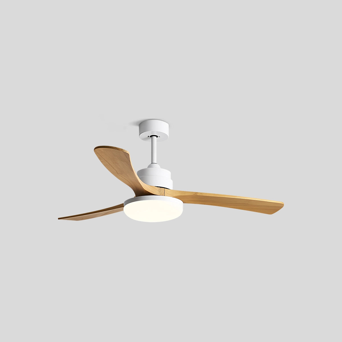 Antizer High Wind Solid Wood Ceiling Fan Light