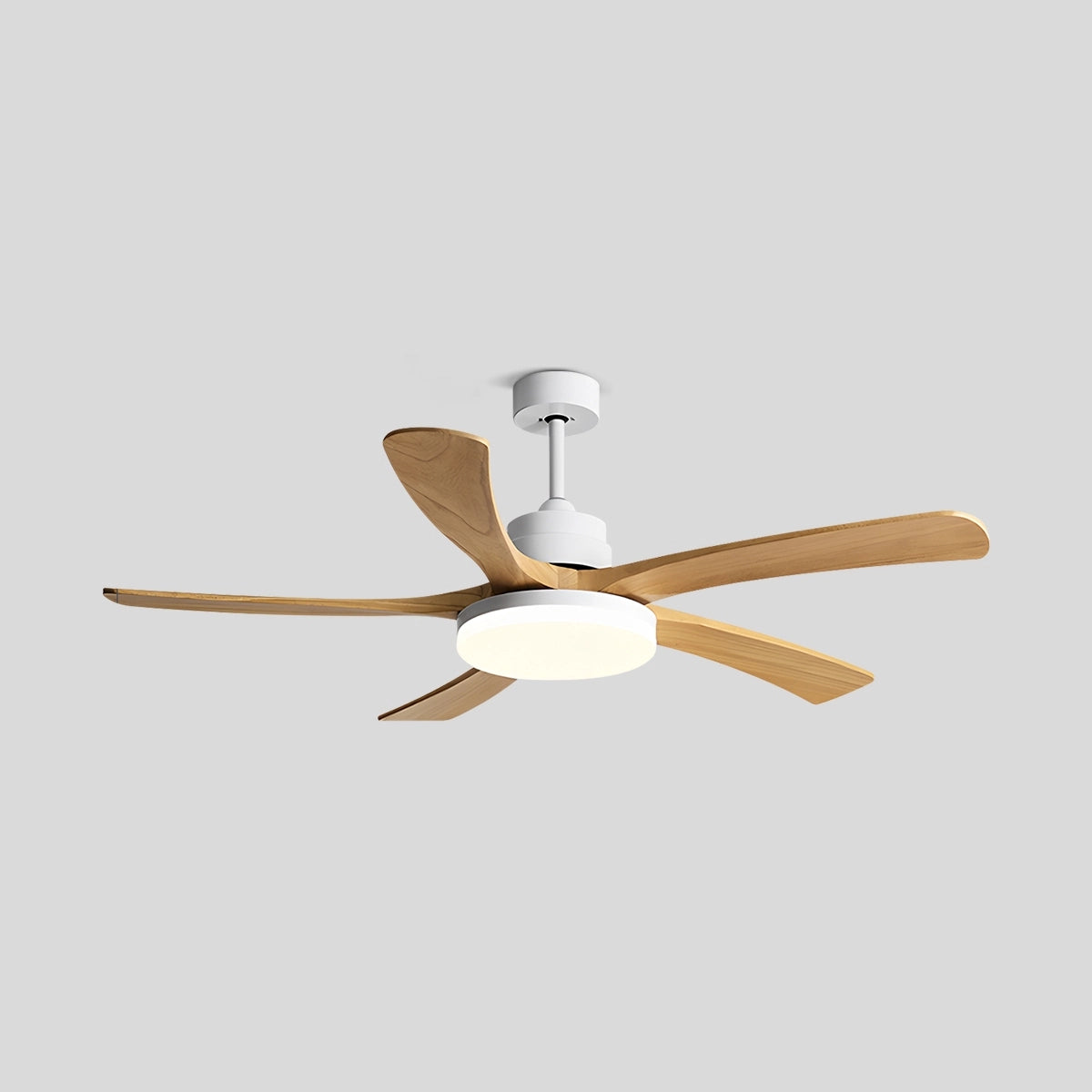 Antizer High Wind Solid Wood Ceiling Fan Light