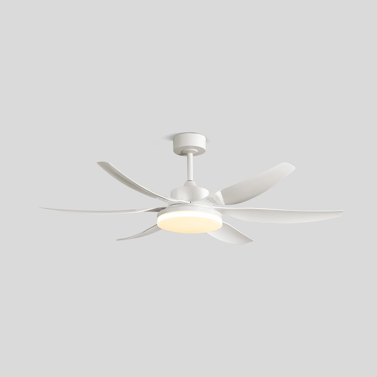 Antizer Nordic Style LED 6-Blade Ceiling Fan with Light