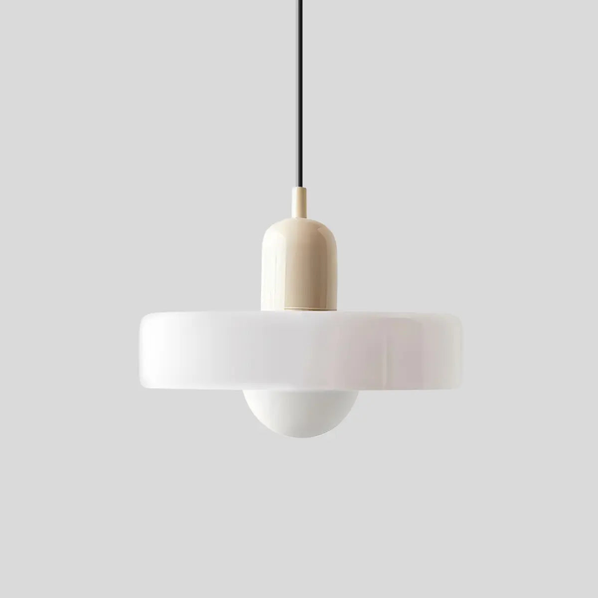 Antizer Modern Bauhaus Glass Pendant Light