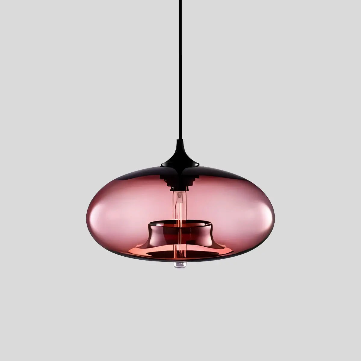Antizer Colorful Glass Pendant Light for Dining Area