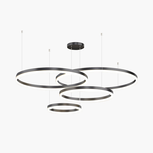 Antizer Modern Wireless Ring Chandelier Ceiling Lamp