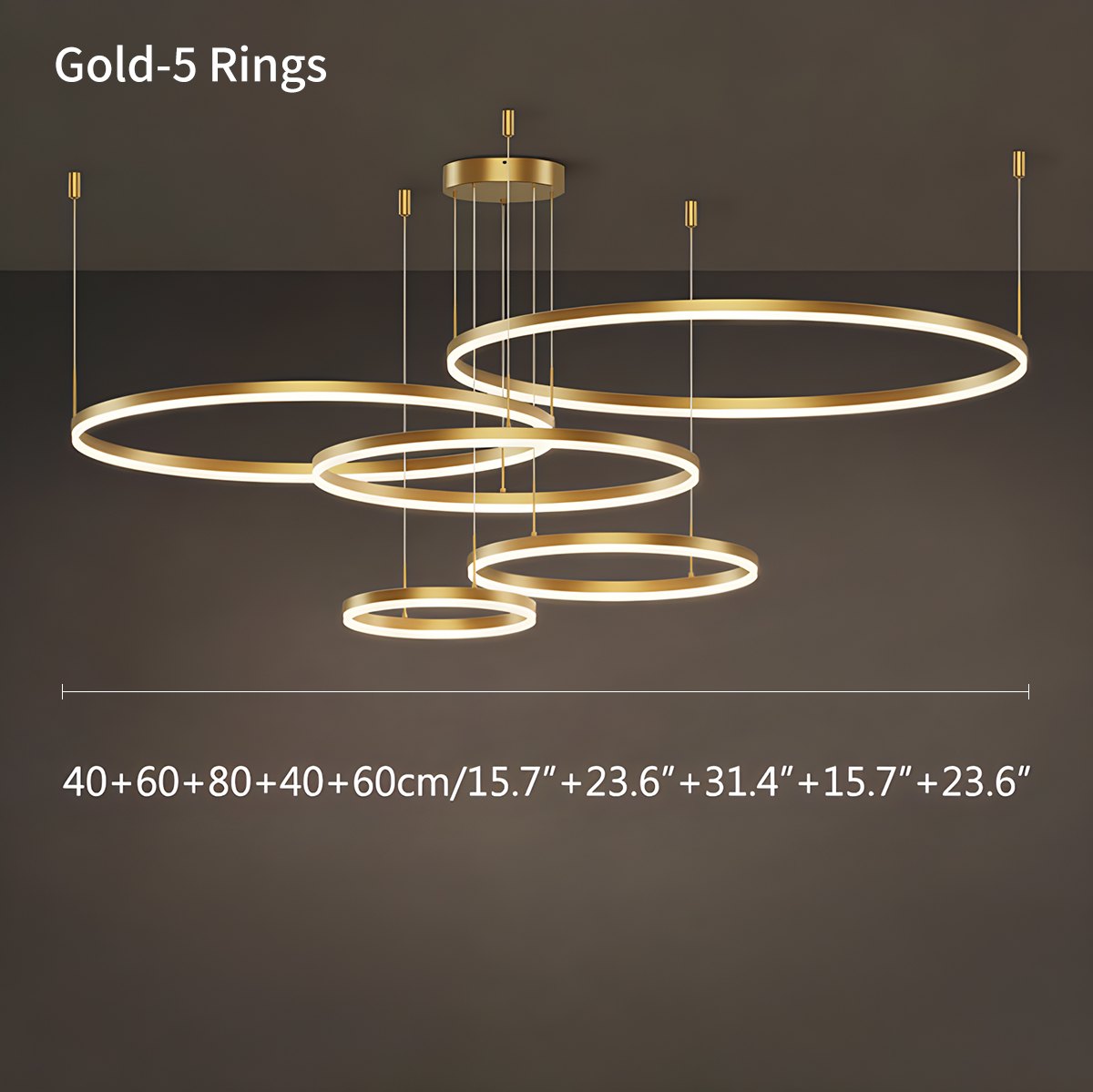 Wireless Ring Chandelier