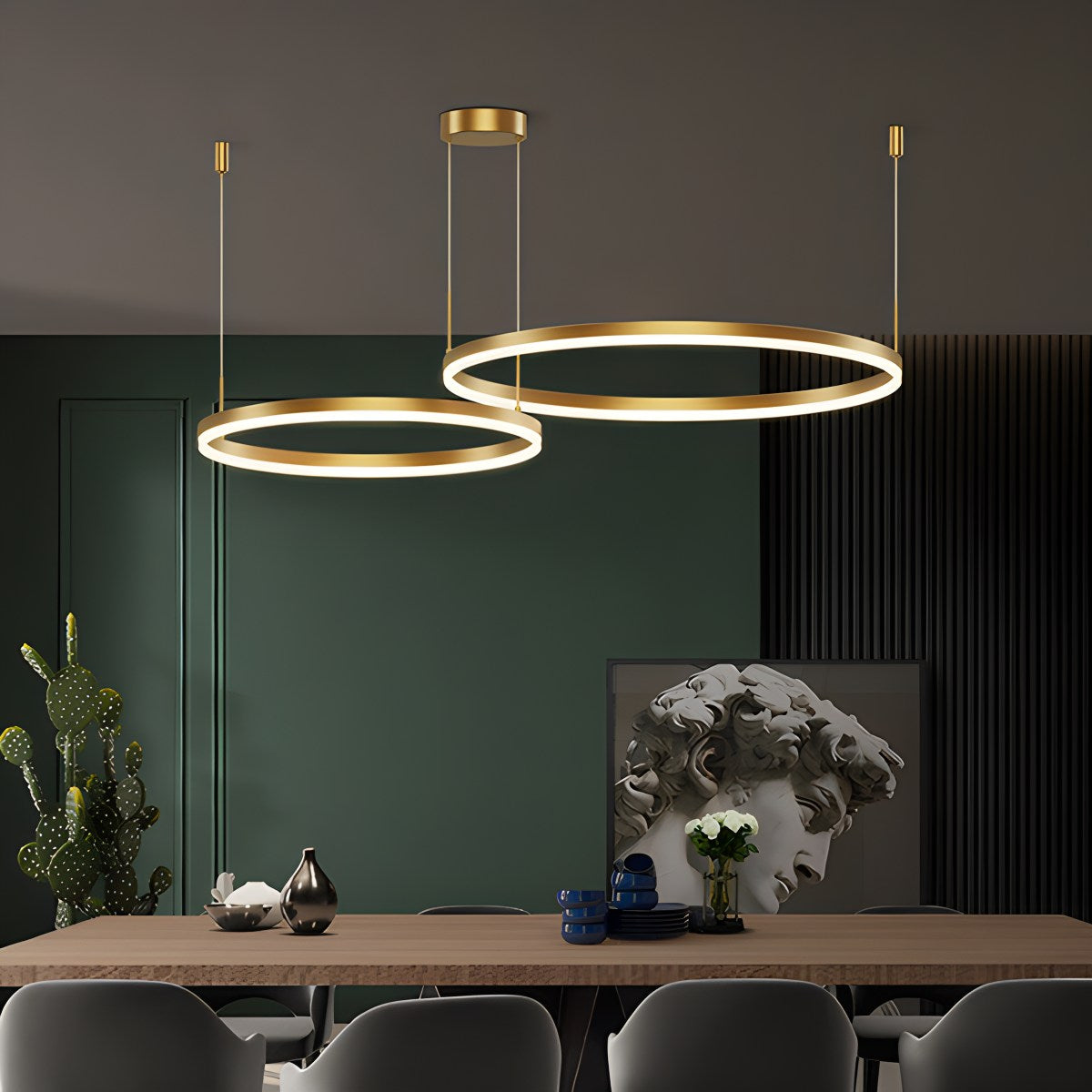 Wireless Ring Chandelier