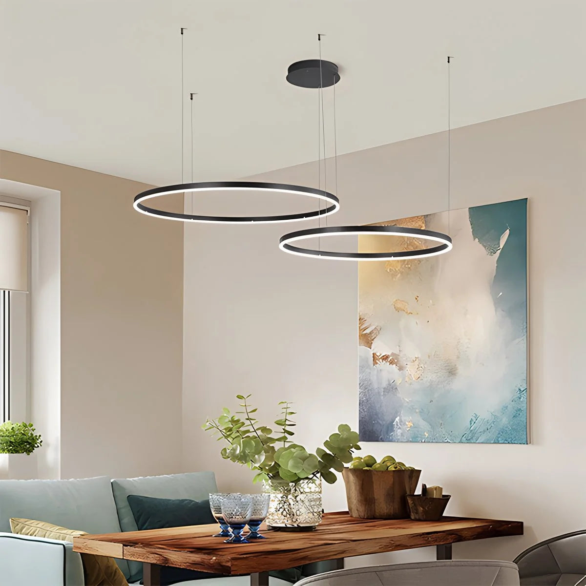 Wireless Ring Chandelier