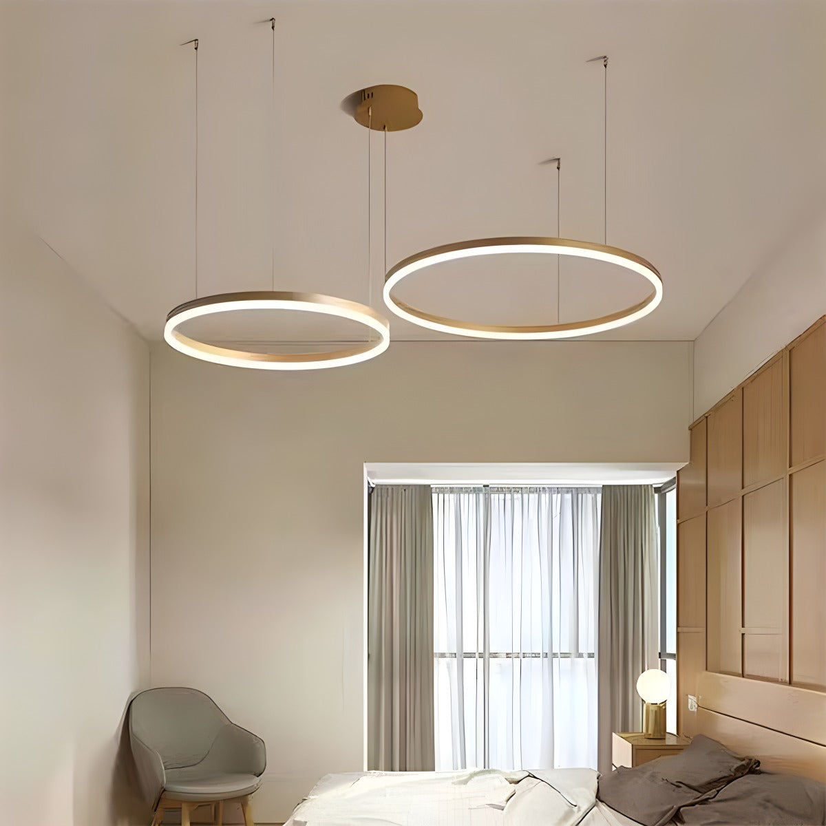 Wireless Ring Chandelier