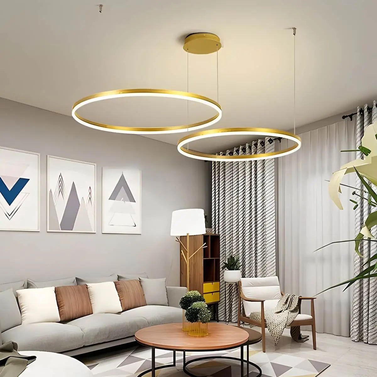 Wireless Ring Chandelier