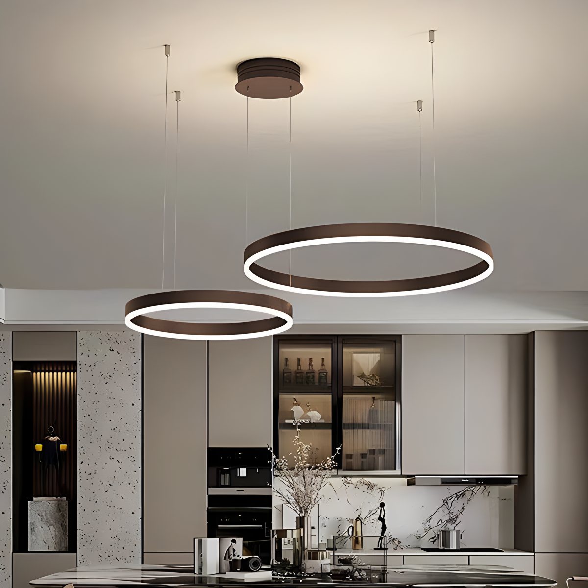 Wireless Ring Chandelier