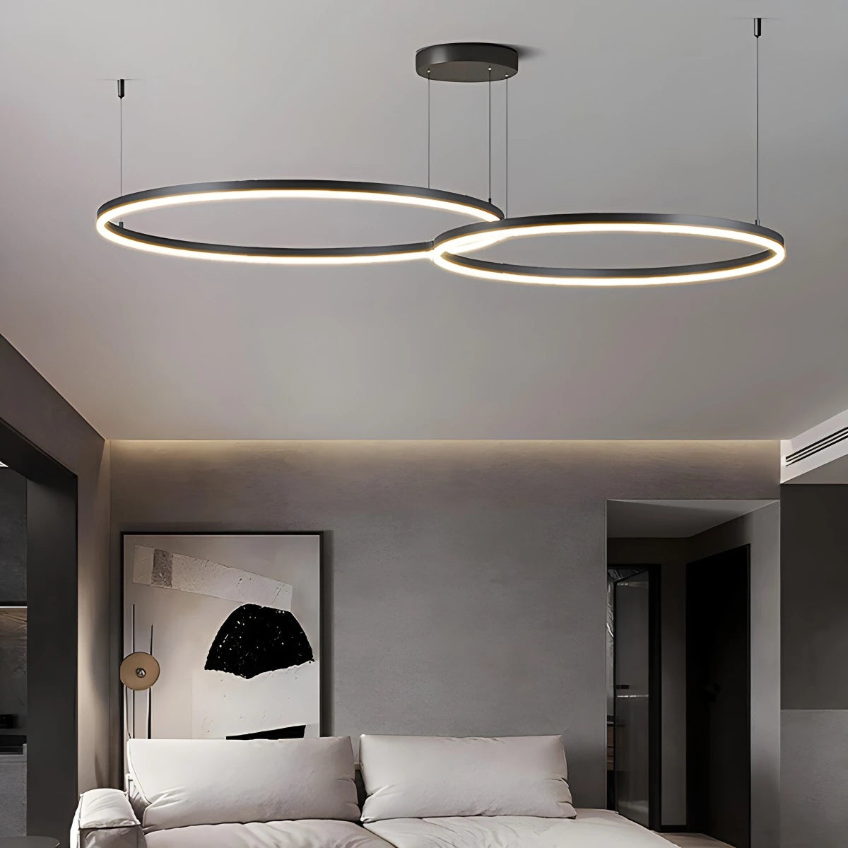 Wireless Ring Chandelier