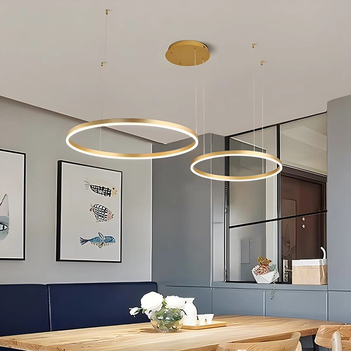 Wireless Ring Chandelier