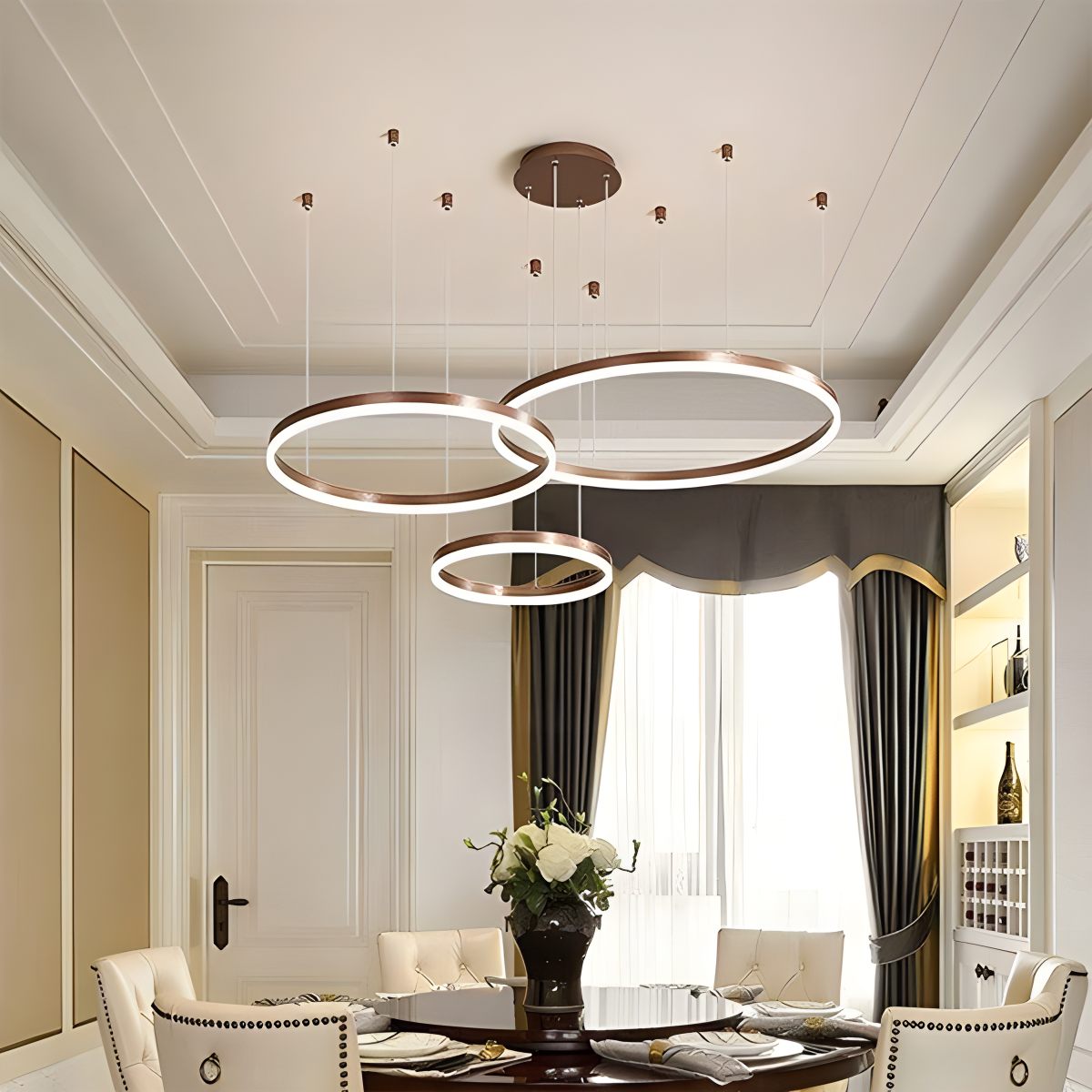 Wireless Ring Chandelier