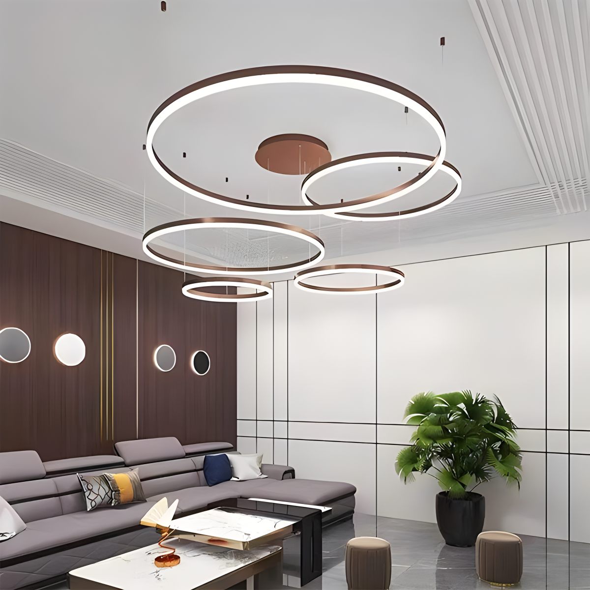 Wireless Ring Chandelier