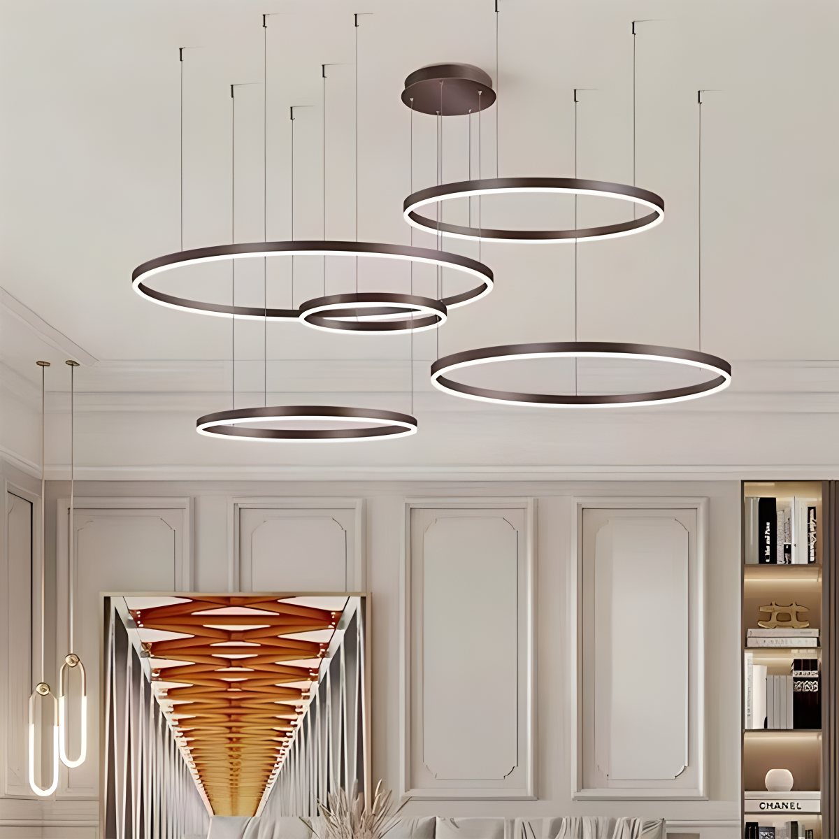 Wireless Ring Chandelier