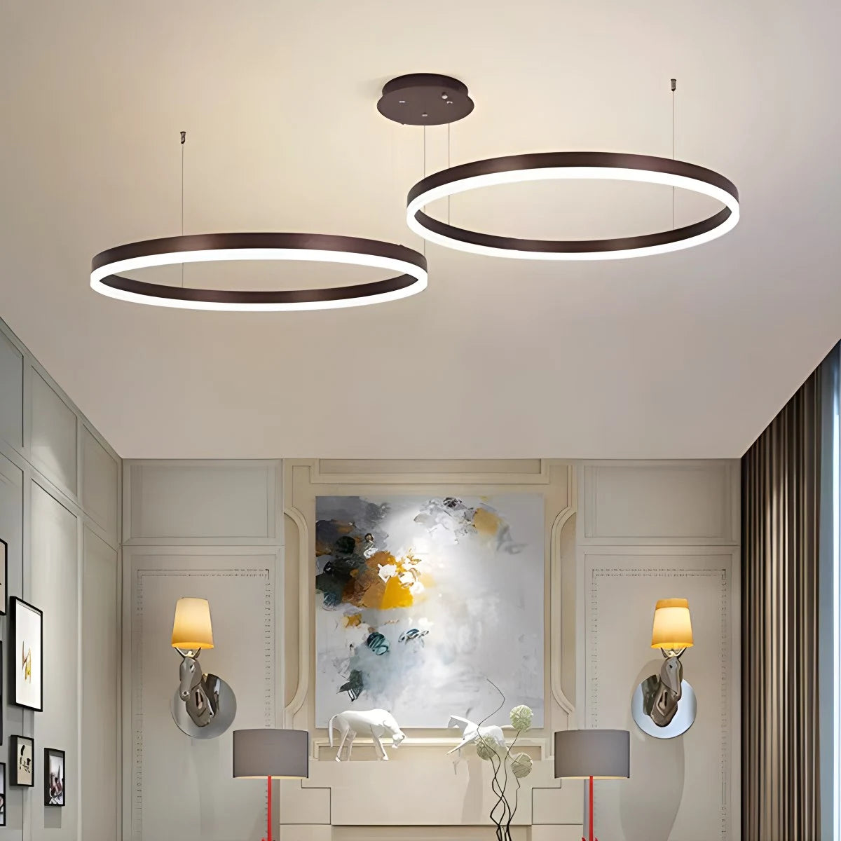 Wireless Ring Chandelier