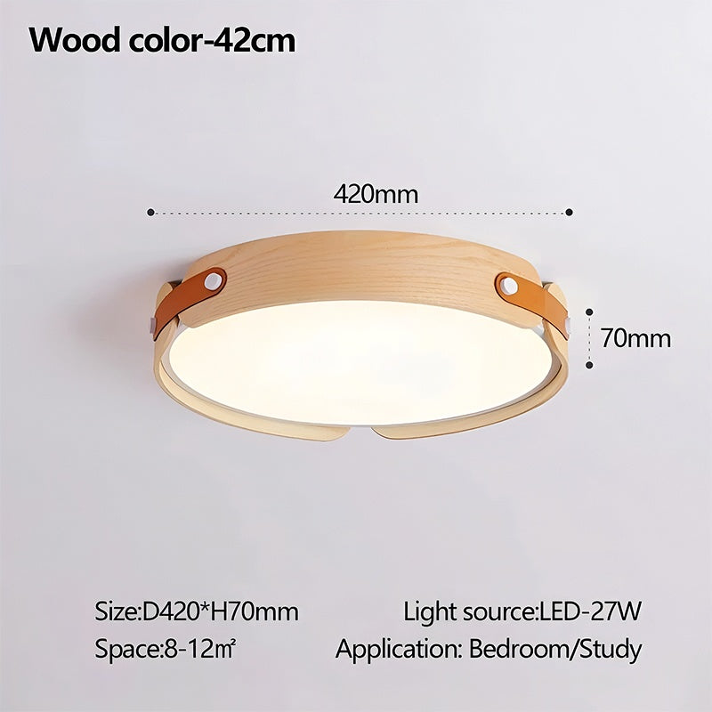 Nordic Wood Ceiling Light