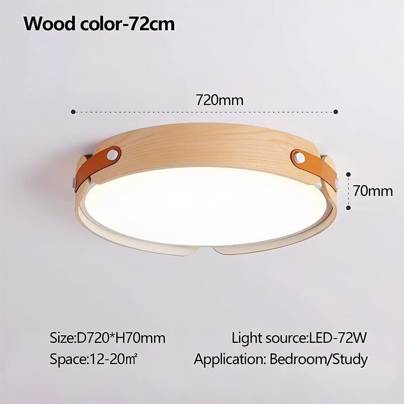 Nordic Wood Ceiling Light