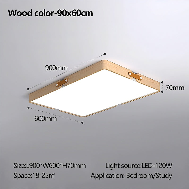 Nordic Wood Ceiling Light