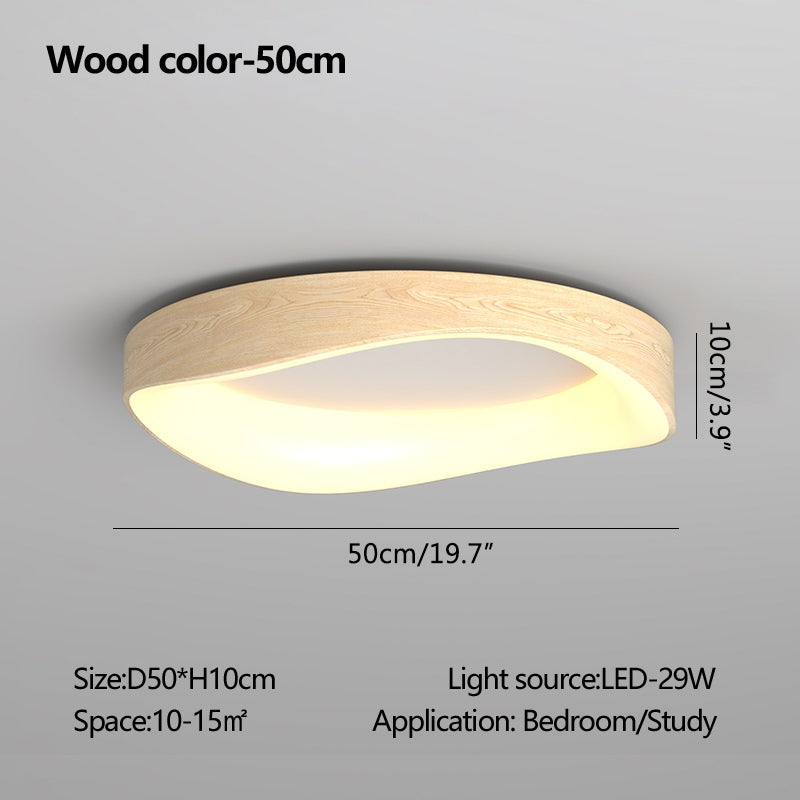 Antizer Nordic Acrylic Circle Ceiling Light for Bedroom