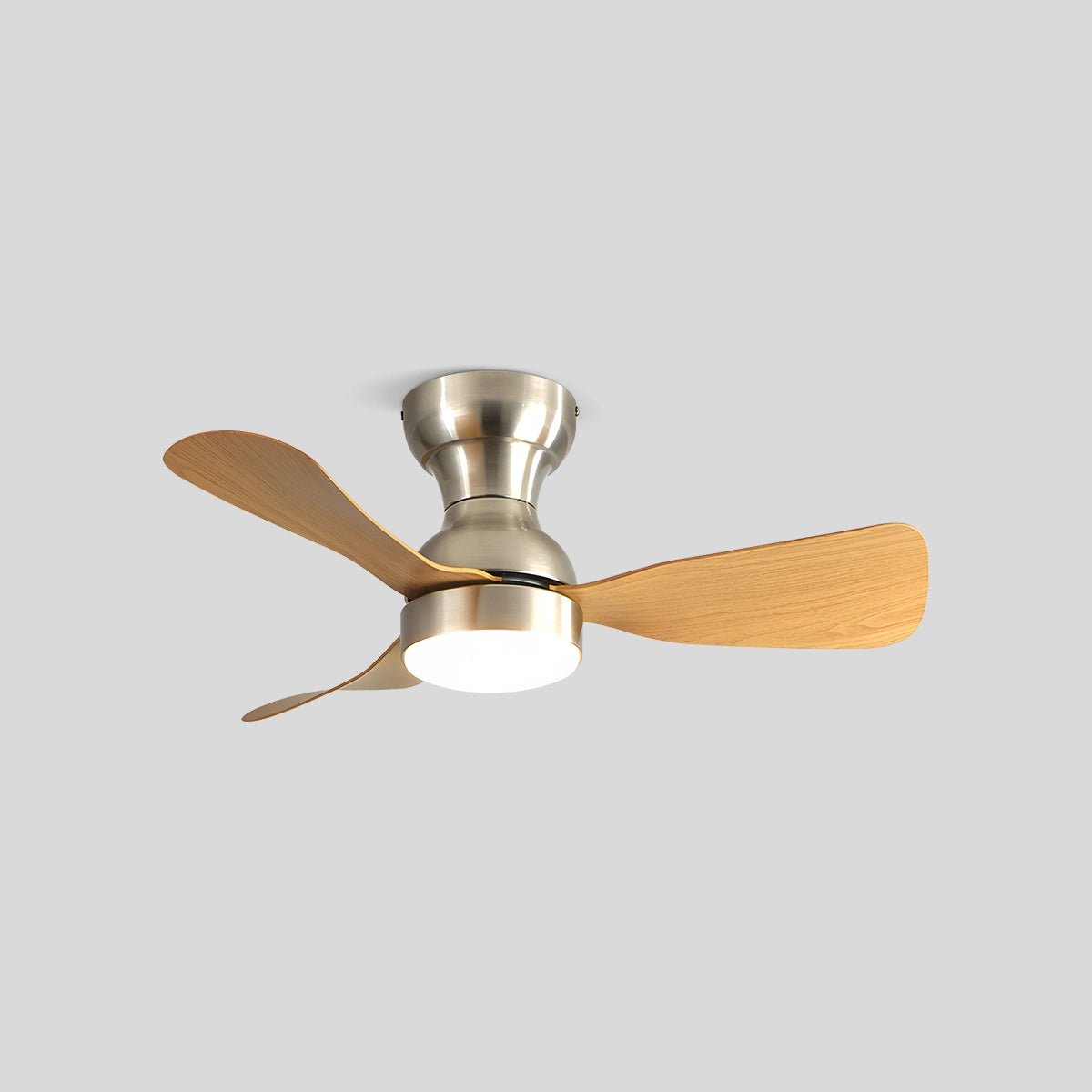 Antizer Small Size Indoor Ceiling Fan Light with Remote