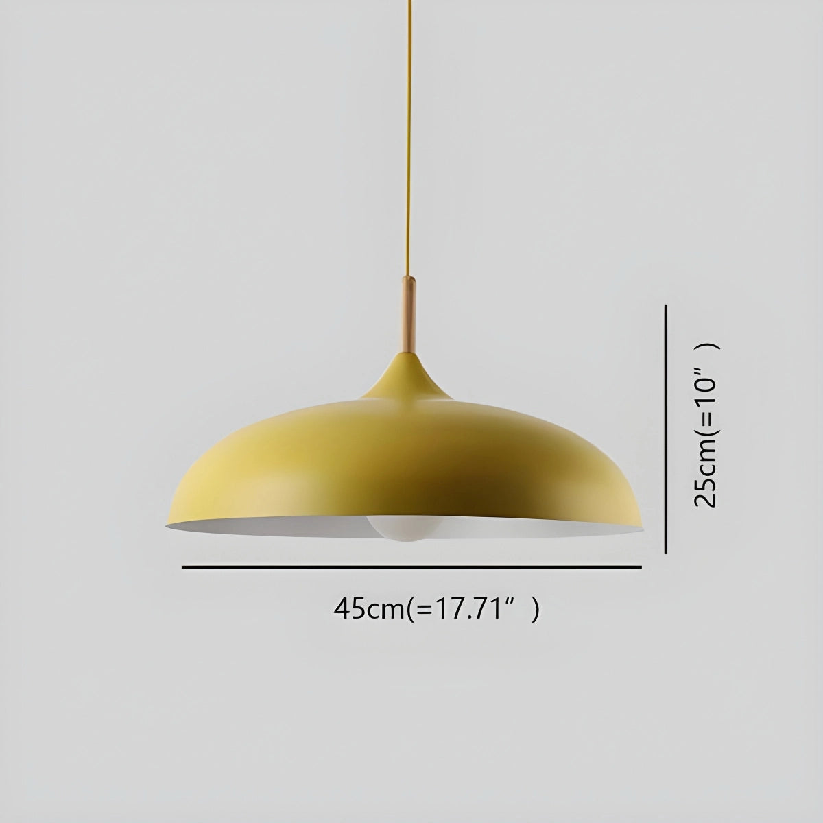 Antizer Modern Dome Macaron Pendant Light for Kitchen Island