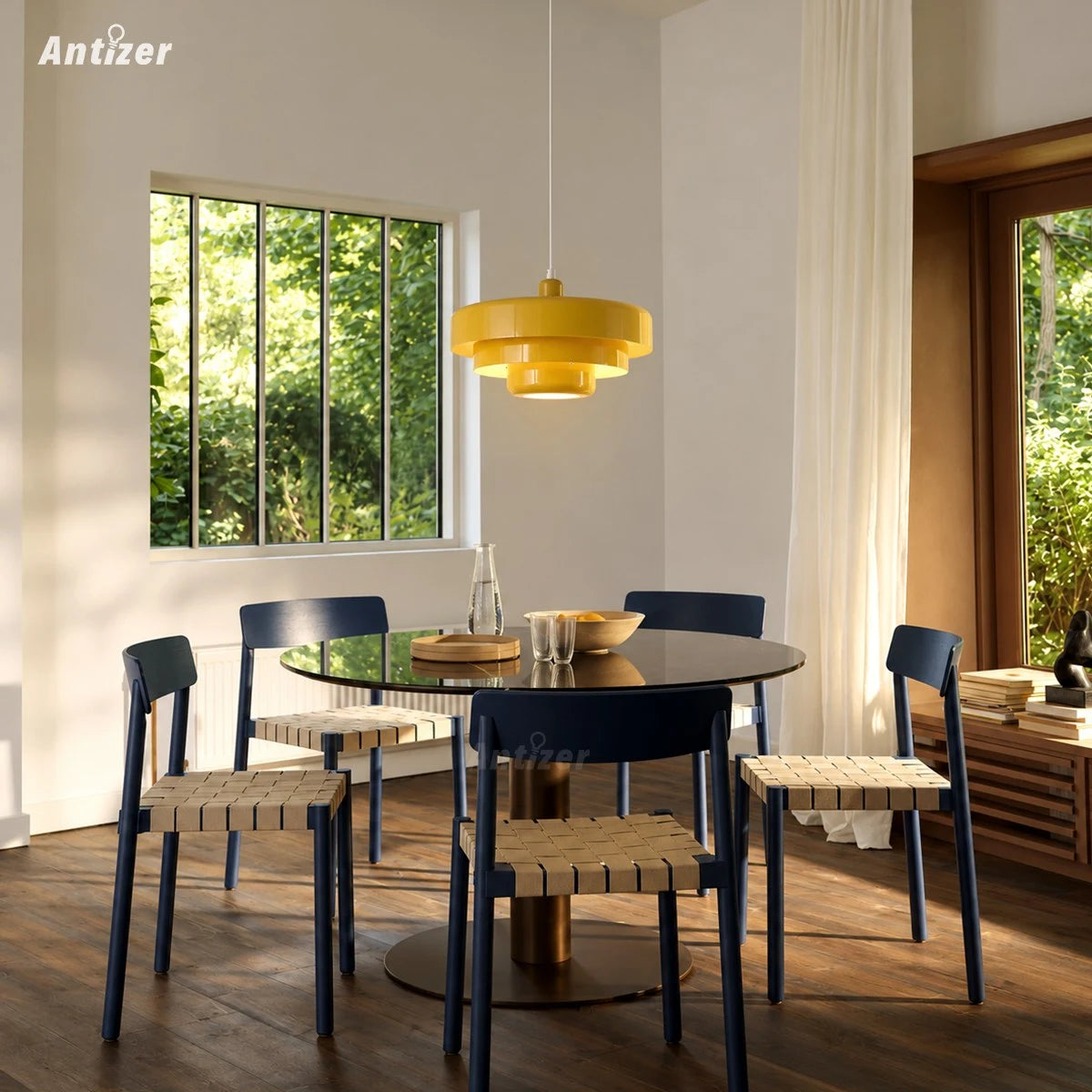 Lámpara colgante LED moderna Antizer para comedor