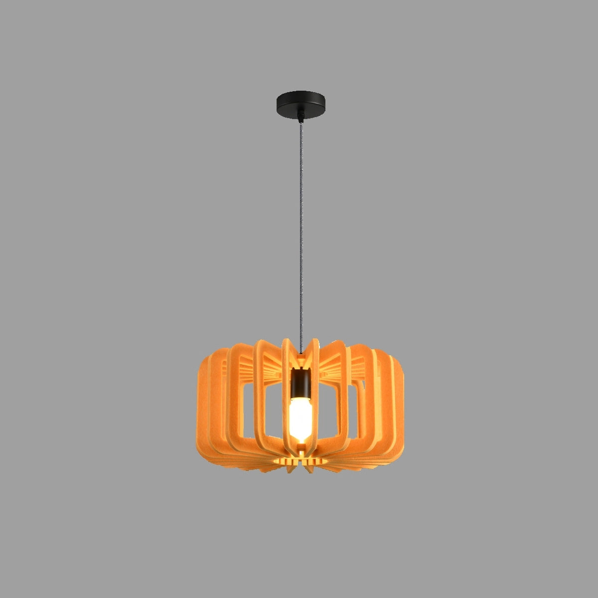 Antizer Column Shaped Birdcage Acoustic Pendant Light