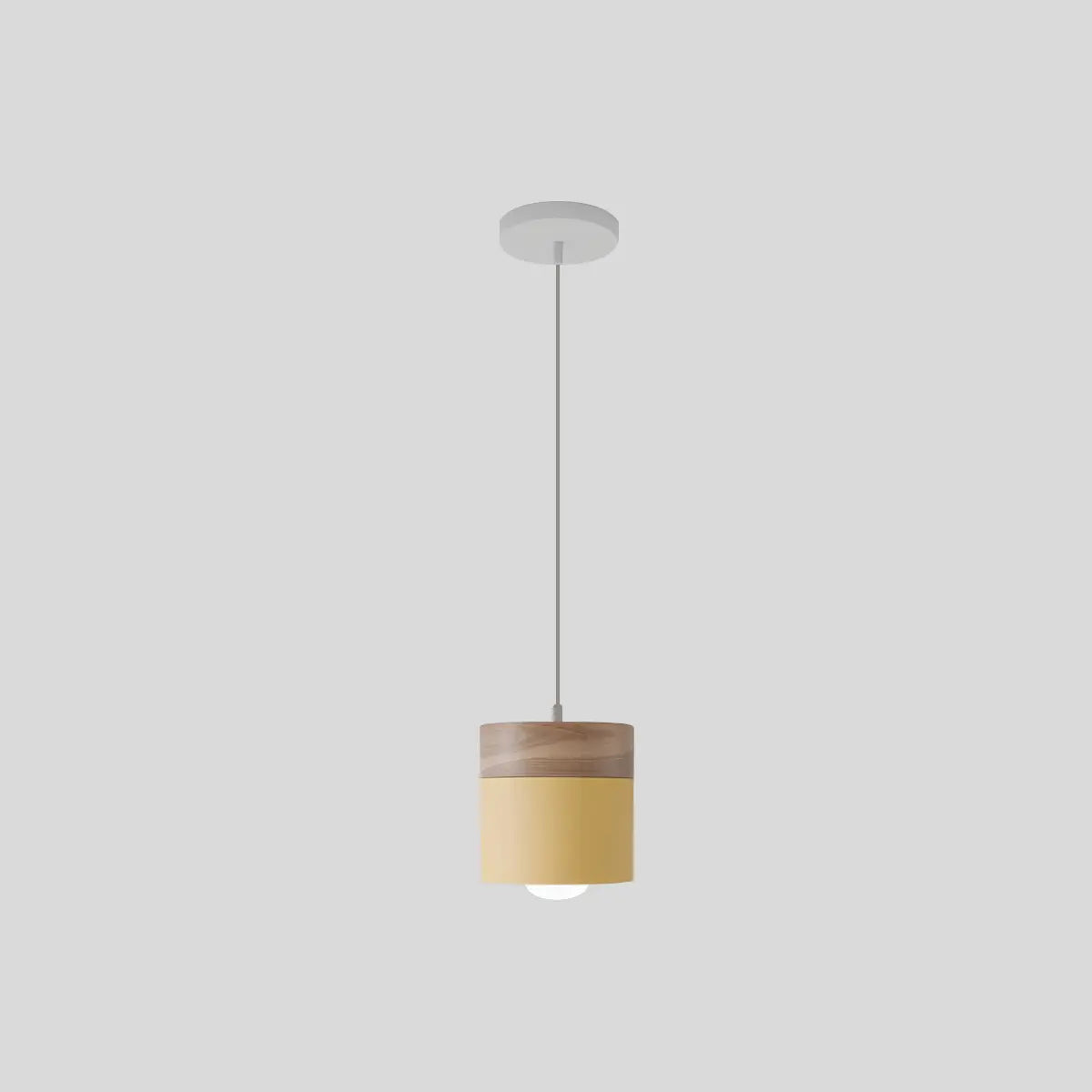Antizer Laetus Modern Wood Accent Pendant Light