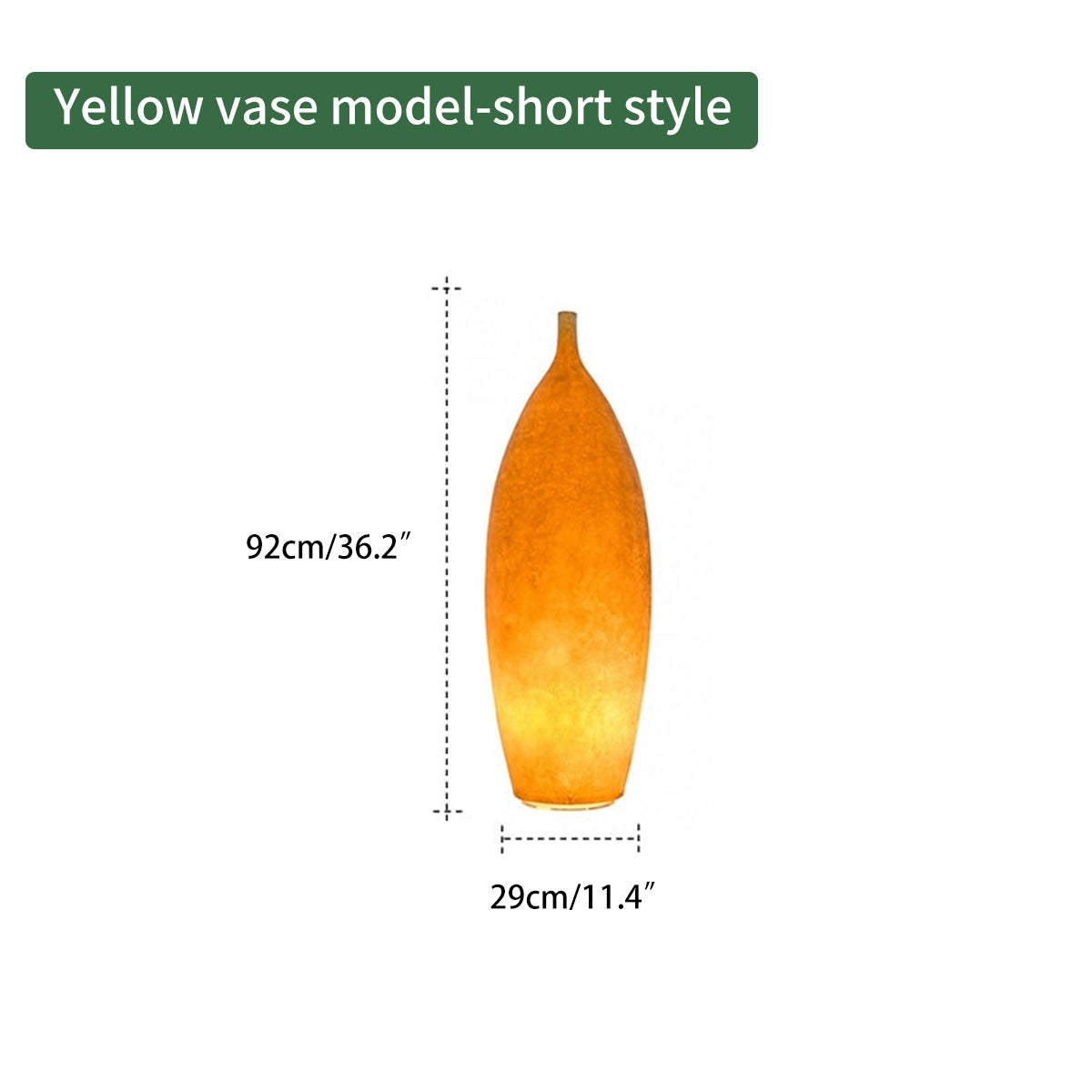 Antizer Colorful Vases Outdoor Floor Lamp