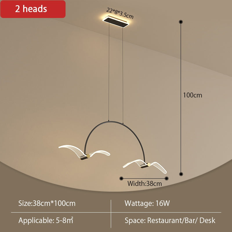 Antizer Modern simple seagull Pendant Light