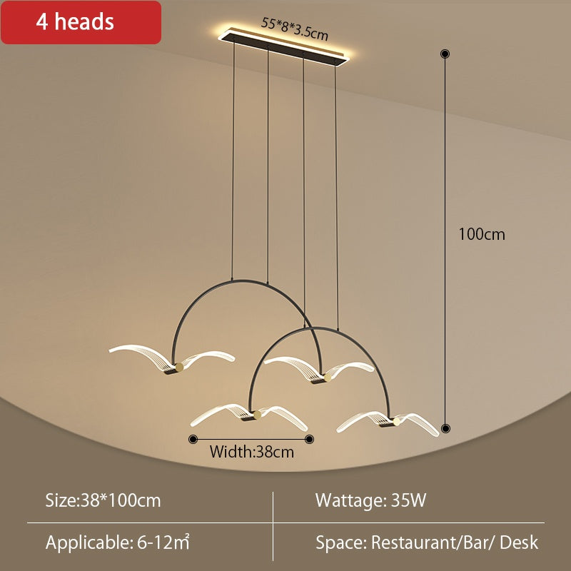 Antizer Modern simple seagull Pendant Light