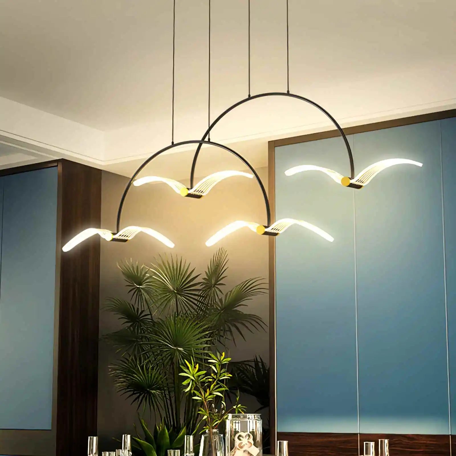 Antizer Modern simple seagull Pendant Light