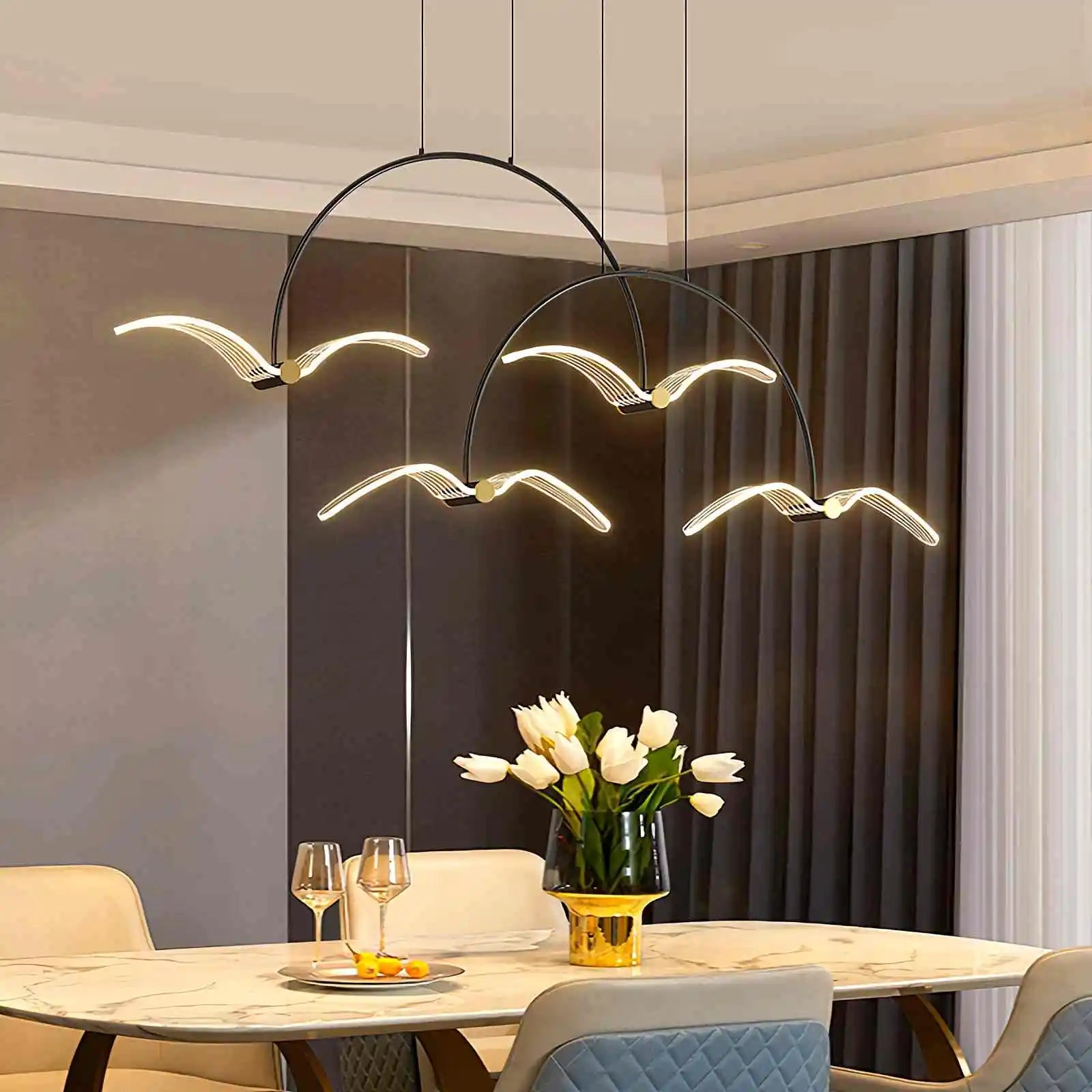 Antizer Modern simple seagull Pendant Light