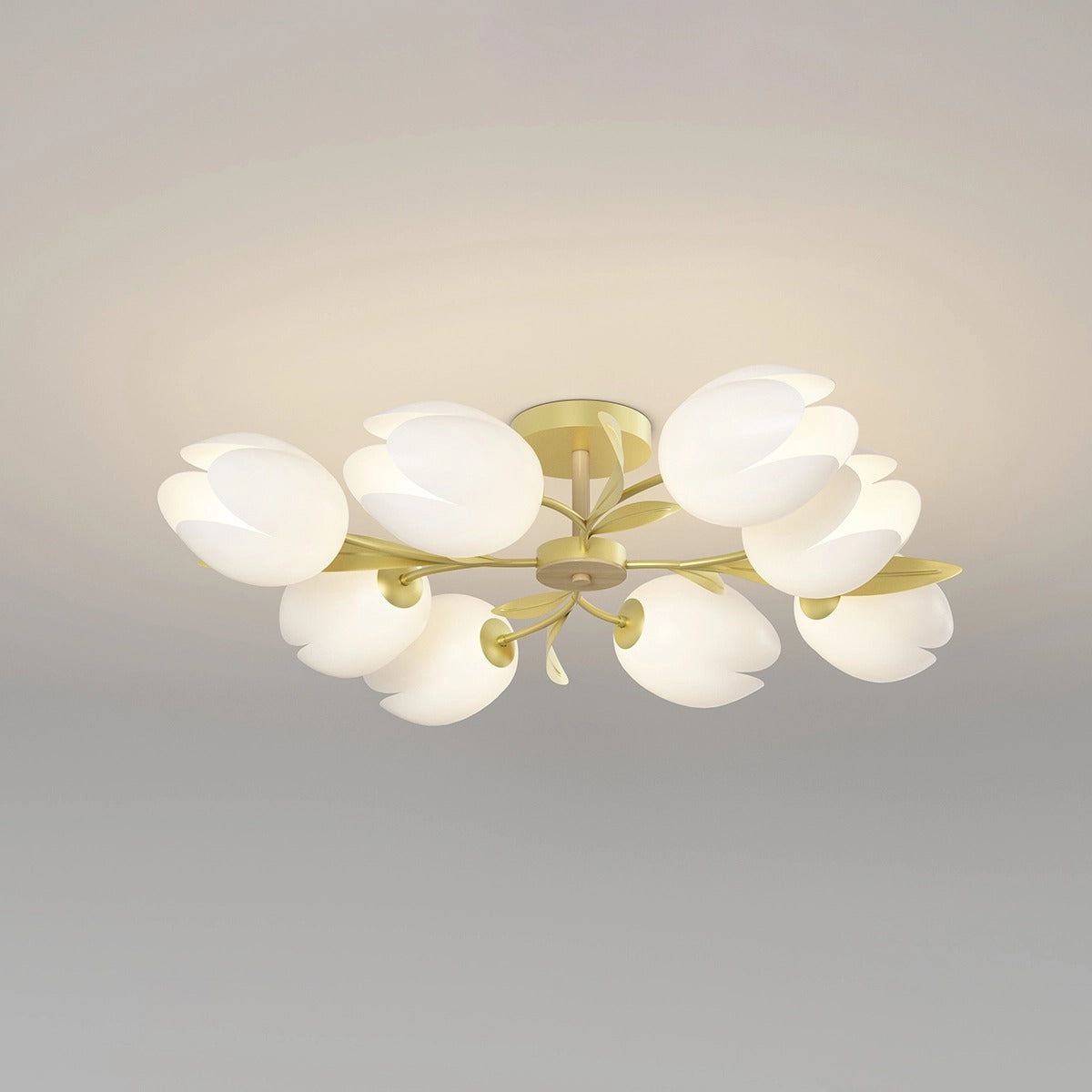 Magnolia Bud Living Room Chandelier