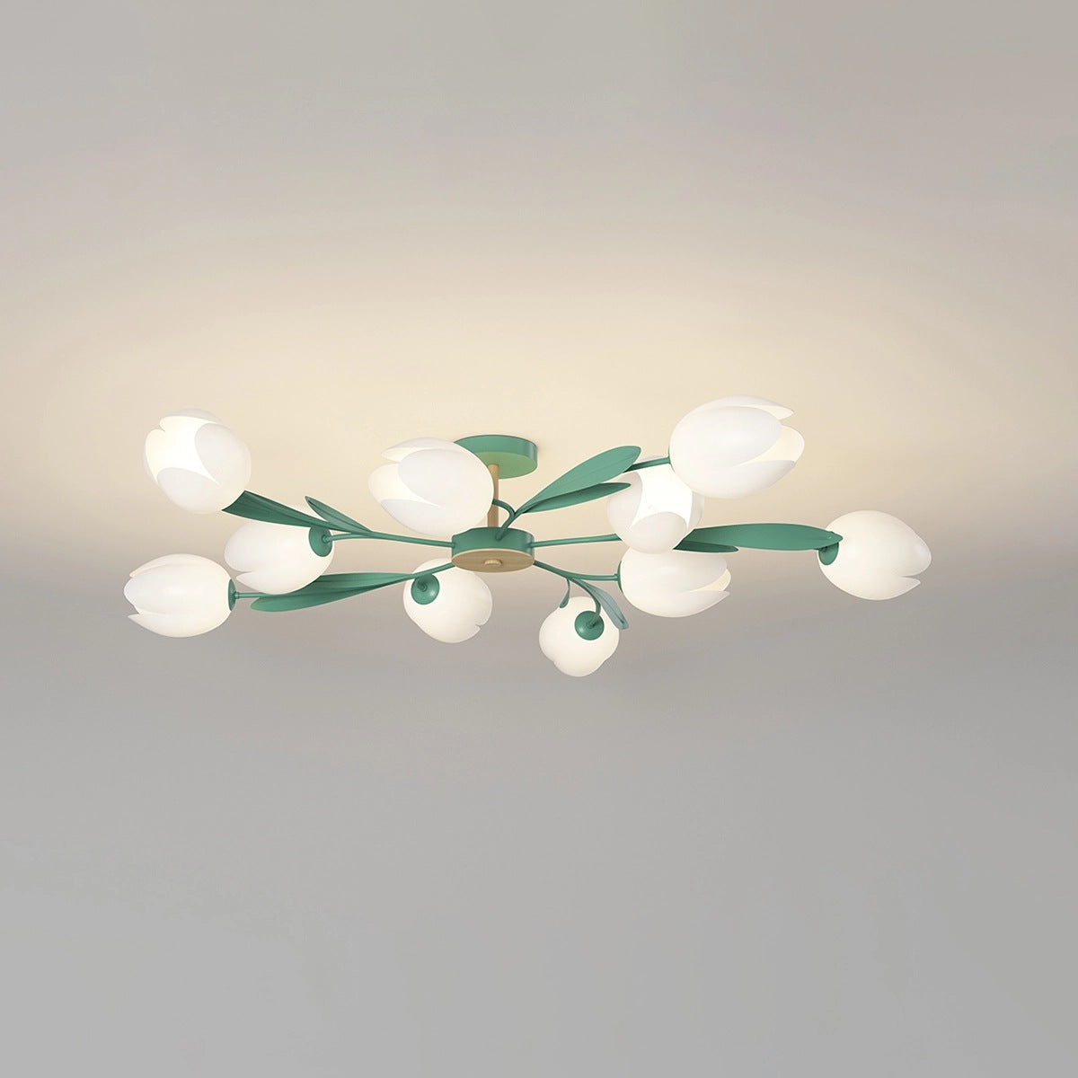 Magnolia Bud Living Room Chandelier